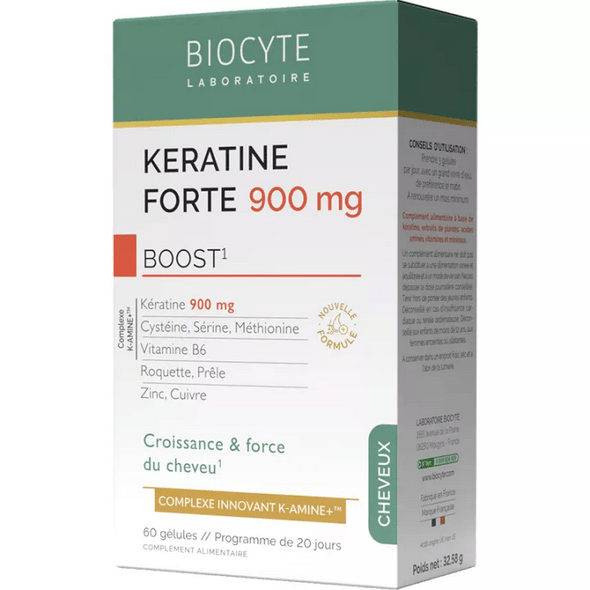 Biocyte Keratine Forte Boost 60 Capsules - Maple Wellness Supplements