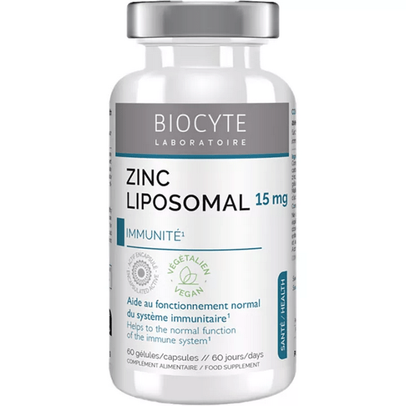 Biocyte Longevity ZN Zinc Liposome 60 capsules - Maple Wellness Supplements