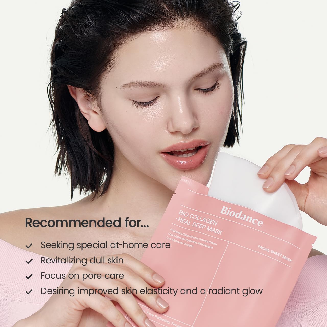 BIODANCE Bio-Collagen Real Deep Mask, Hydrating Overnight Hydrogel Face Mask - Maple Wellness Supplements