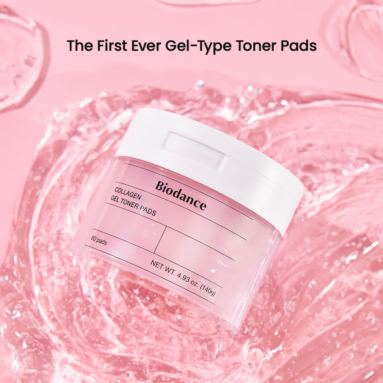 Biodance Collagen Gel Toner Pads, Pore Minimizer for Face, Improving Elasticity, Plumping Toner Pads for Sensitive Skin - Maple Wellness Supplements