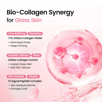 BIODANCE Collagen Peptides Jelly Serum Mist, Hydrating Face Mist, Plumping, Anti-Aging - Maple Wellness Supplements