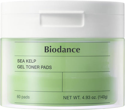 Biodance Sea Kelp Gel Toner Pads, Calming Toner Pads for Sensitive Skin, Oil & Sebum Control, Refreshing Blemish Care - Maple Wellness Supplements