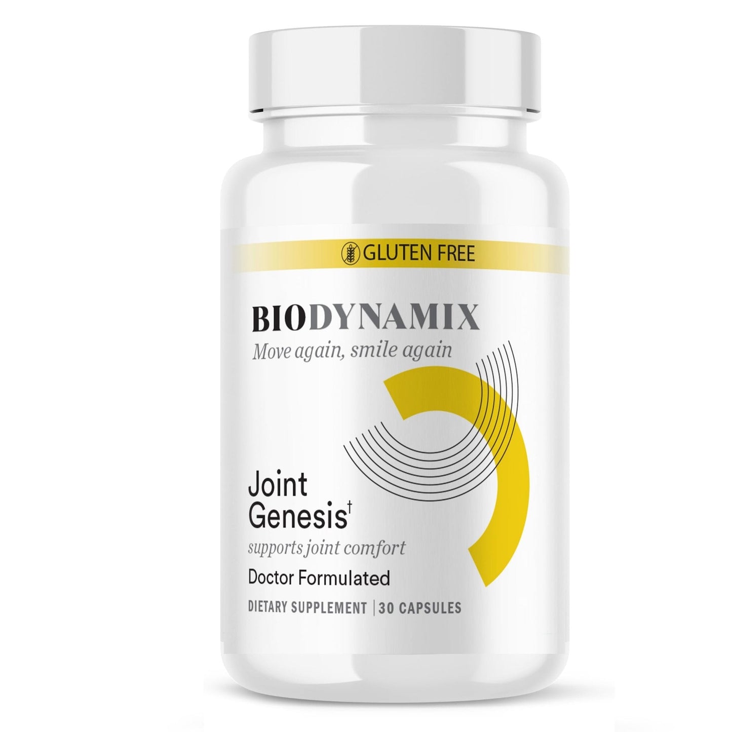 BioDynamix Joint Genesis - Joint Support Supplement - with Mobilee and Boswellia Serrata - for Comfortable, Flexible Joints - 30-Day Supply - Maple Wellness Supplements