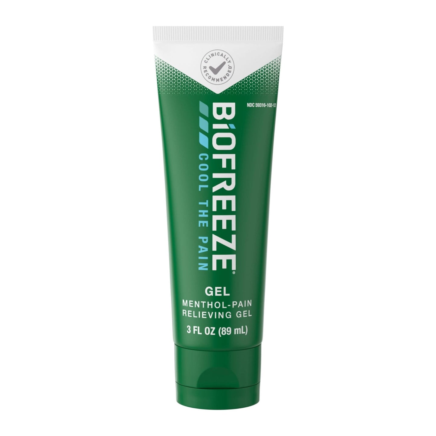Biofreeze Gel Pain Relief, Knee & Lower Back Pain Relief, Arthritis Pain Reliever, Sore Muscle Relief, Neck Pain Relief, Cooling Joint Pain Relief, Menthol Gel 3 Fl Oz - Maple Wellness Supplements