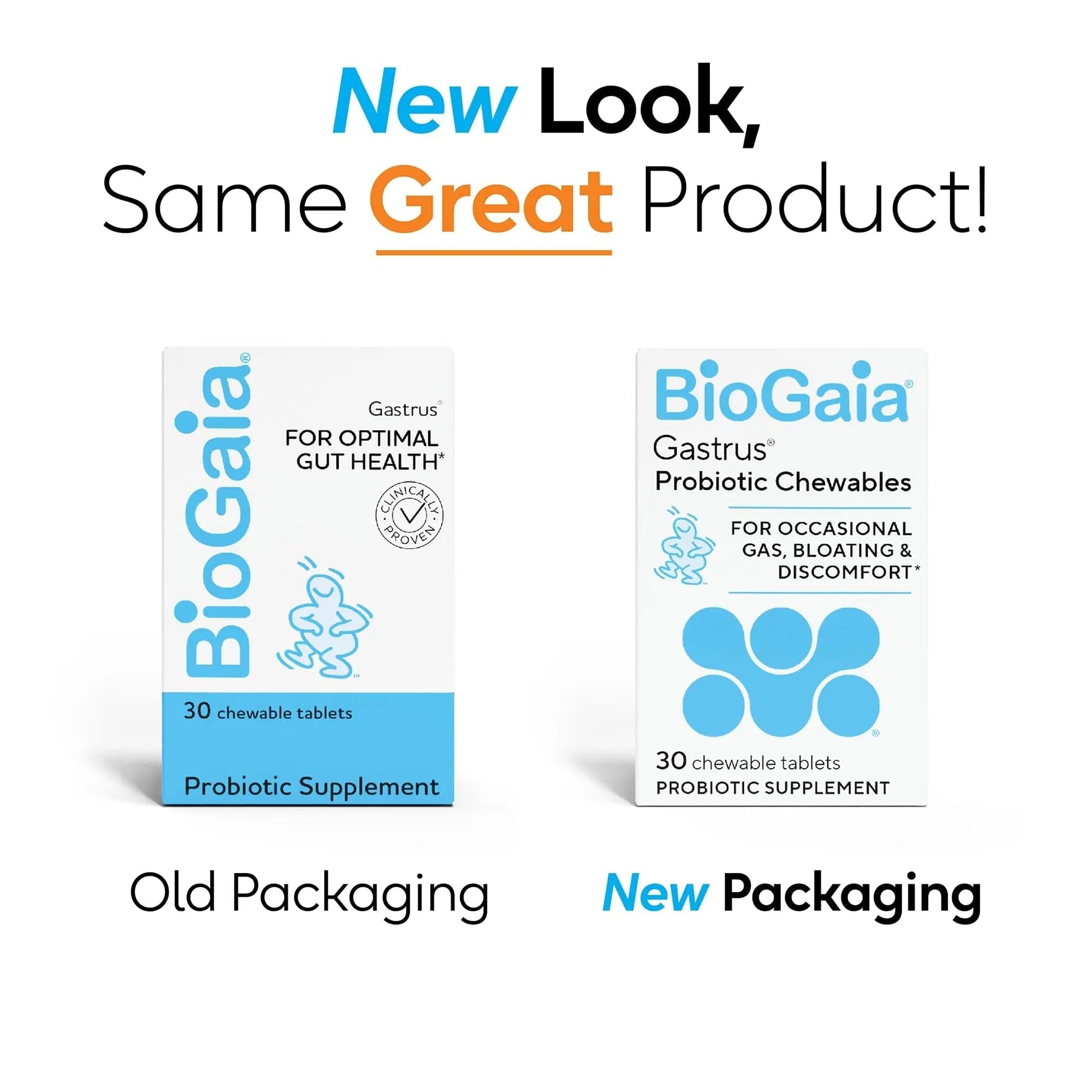 BioGaia Gastrus Gut Health Probiotic | Eases Abdominal Discomfort, Gas & Bloating | Promotes Regularity & a Healthy Gut | Contributes to a Balanced Microbiome | Backed by 30 Years of Research - Maple Wellness Supplements