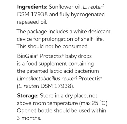BioGaia Protectis Probiotic Drops 5ml Suitable For NewBorn Babies To Balance Baby's Gut - Maple Wellness Supplements