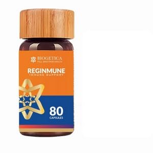 Biogetica Reginmune - Natural Immune Support Care Daily Boost Immune System Booster - 80 Capsules - Maple Wellness Supplements