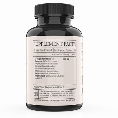 BioImmersion Supernatant Synbiotic - Prebiotic Probiotic Postbiotic - Eases Digestive Discomfort, Gut Imbalance & Yeast Overgrowth - Immune & Microbiome Support - Maple Wellness Supplements
