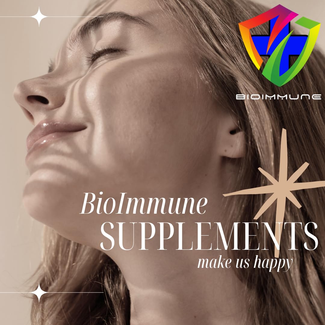 BioImmune NAD+ Supplement. Exclusive Formula w/Patent Pending RiboYOUNG™. Nicotinamide Riboside, Quercetin, Resveratrol, Betaine NRF2 Activator. Anti Aging True NAD Supplement - Maple Wellness Supplements