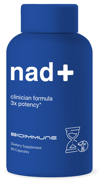BioImmune NAD+ Supplement. Exclusive Formula w/Patent Pending RiboYOUNG™. Nicotinamide Riboside, Quercetin, Resveratrol, Betaine NRF2 Activator. Anti Aging True NAD Supplement - Maple Wellness Supplements