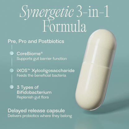 BIOMA Probiotics - Digestive Health Probiotic - Gut Support for Men & Women with Xylooligosaccharides, Tributyrin & Bifidobacterium - Vegan & Gluten Free - Maple Wellness Supplements