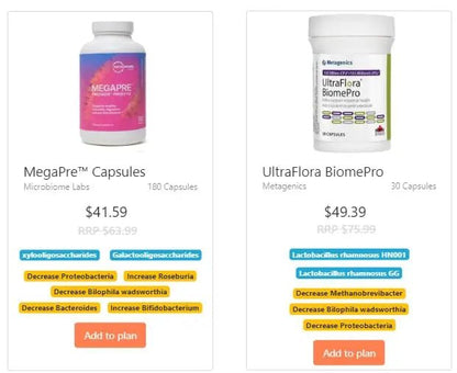 Biomesight Gut Microbiome Test Kit — US Lab, 1-2 Week Results — Personalized Food & Supplement Recommendations — 43 Gut Health Scores, Up to 3,000 Microbes — At-Home Gut Health Test - Maple Wellness Supplements