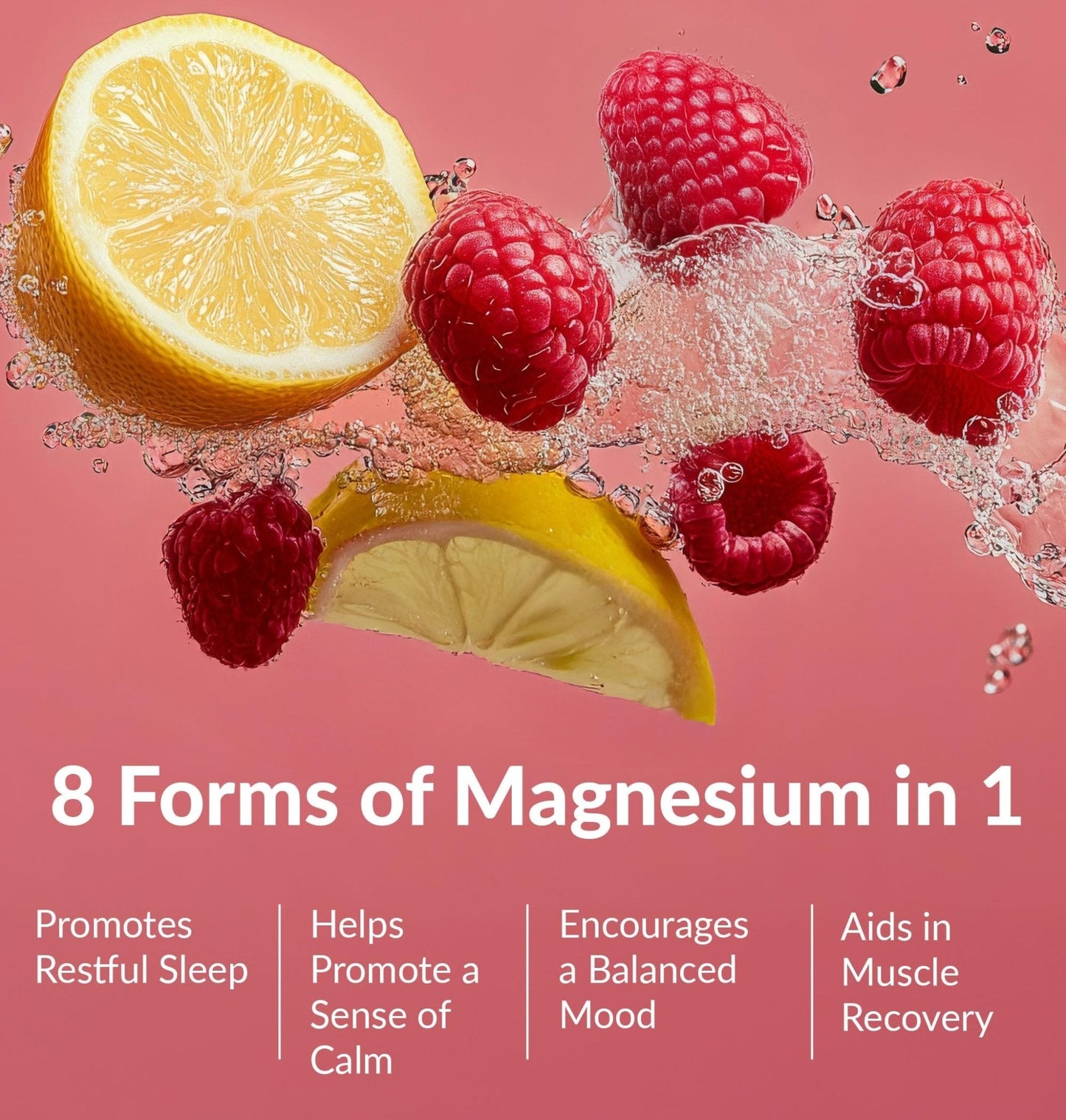 BIOptimizers Magnesium Breakthrough Drink - 8 Forms of Magnesium, Electrolytes, Sleep Health, Stress, Muscle Recovery, Heart Support | Glycinate, - Maple Wellness Supplements
