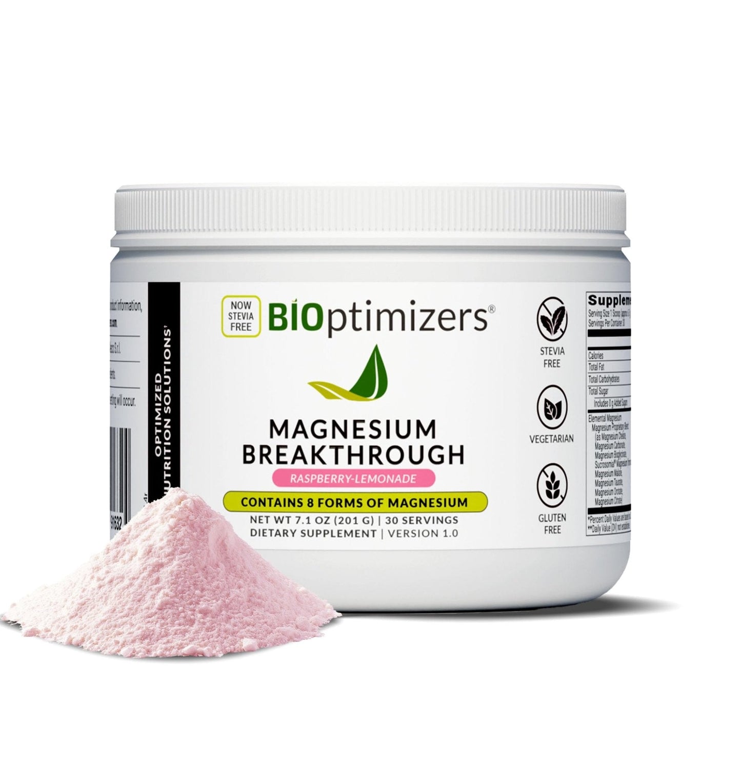 BIOptimizers Magnesium Breakthrough Drink - 8 Forms of Magnesium, Electrolytes, Sleep Health, Stress, Muscle Recovery, Heart Support | Glycinate, - Maple Wellness Supplements