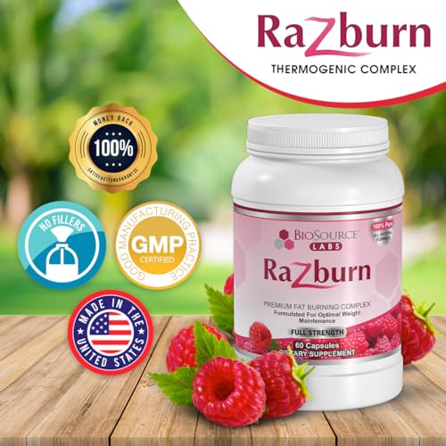 BioSource Labs Razburn – Premium Thermogenic Complex Pills with Natural Ingredients - Maple Wellness Supplements