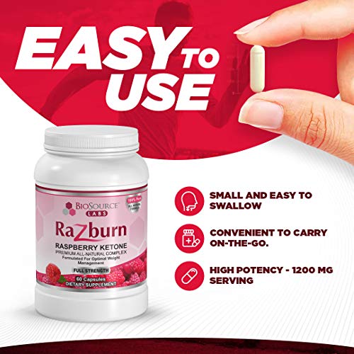 BioSource Labs Razburn – Premium Thermogenic Complex Pills with Natural Ingredients - Maple Wellness Supplements