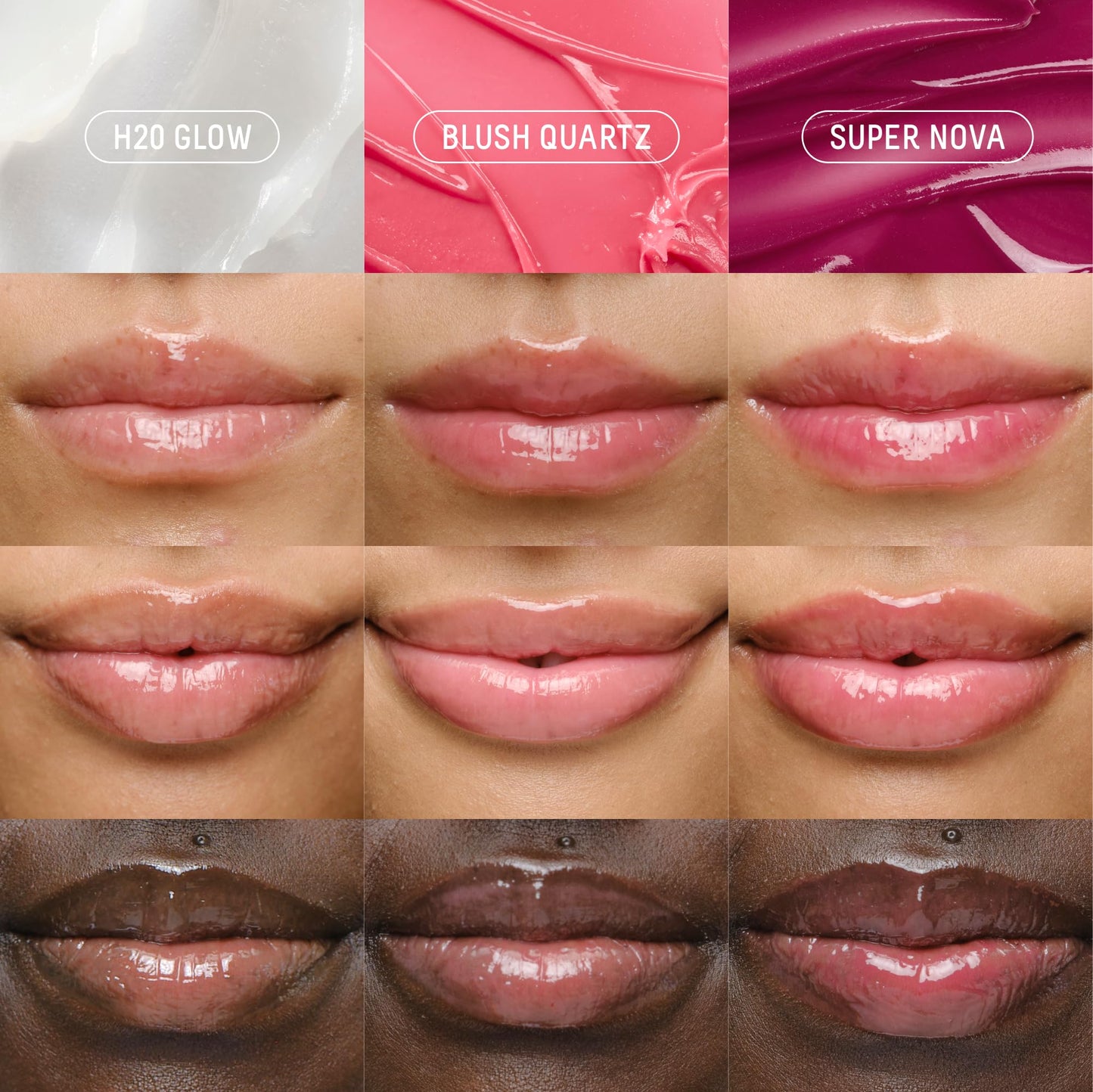 Biossance Pro-Peptide Lip Perfector – Triple-Treat Vegan Lip Balm – Deeply Hydrating with Pro-Peptides & Hyaluronic Acid – Enhances Natural Lip Color – Silky, Glossy Finish in Blush Quartz, Pink - Maple Wellness Supplements