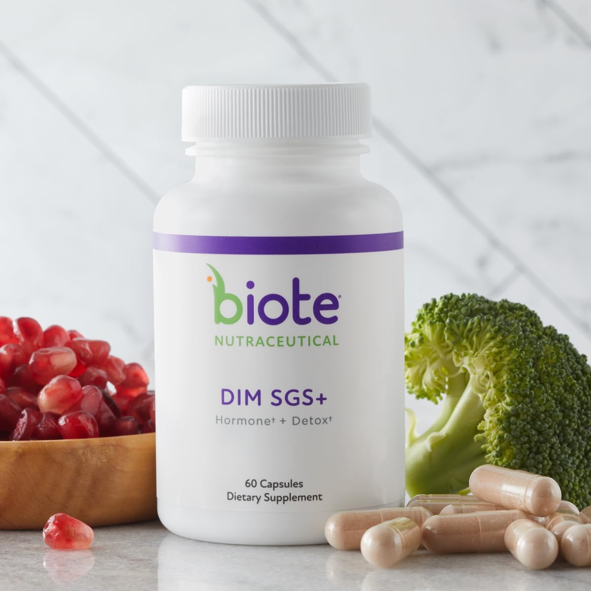 Biote Nutraceuticals - DIM SGS + - Hormone + Detox (60 Capsules) - Maple Wellness Supplements