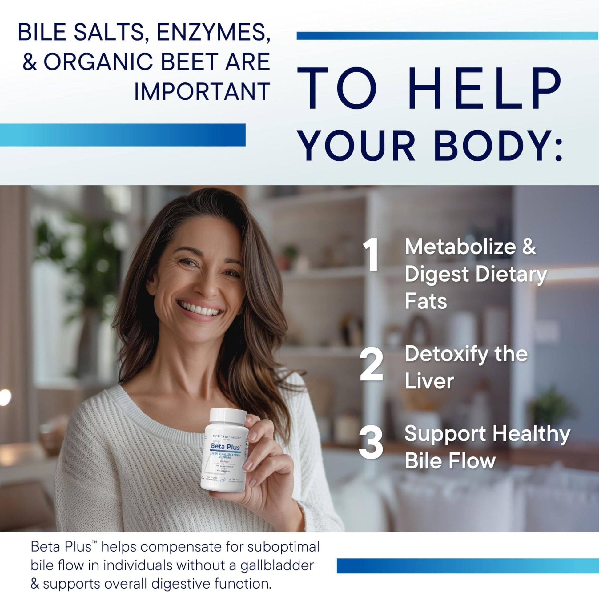 Biotics Research Beta-Plus™ Nutritional Ox Bile Salts Digestive Enzymes Supplement for Bile Production for No Gallbladder-Supports Overall Liver Function, - Maple Wellness Supplements