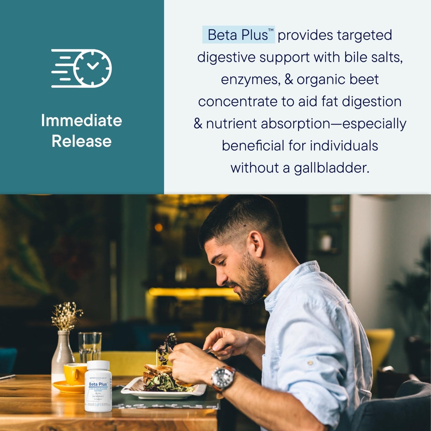 Biotics Research Beta-Plus™ Nutritional Ox Bile Salts Digestive Enzymes Supplement for Bile Production for No Gallbladder-Supports Overall Liver Function, - Maple Wellness Supplements