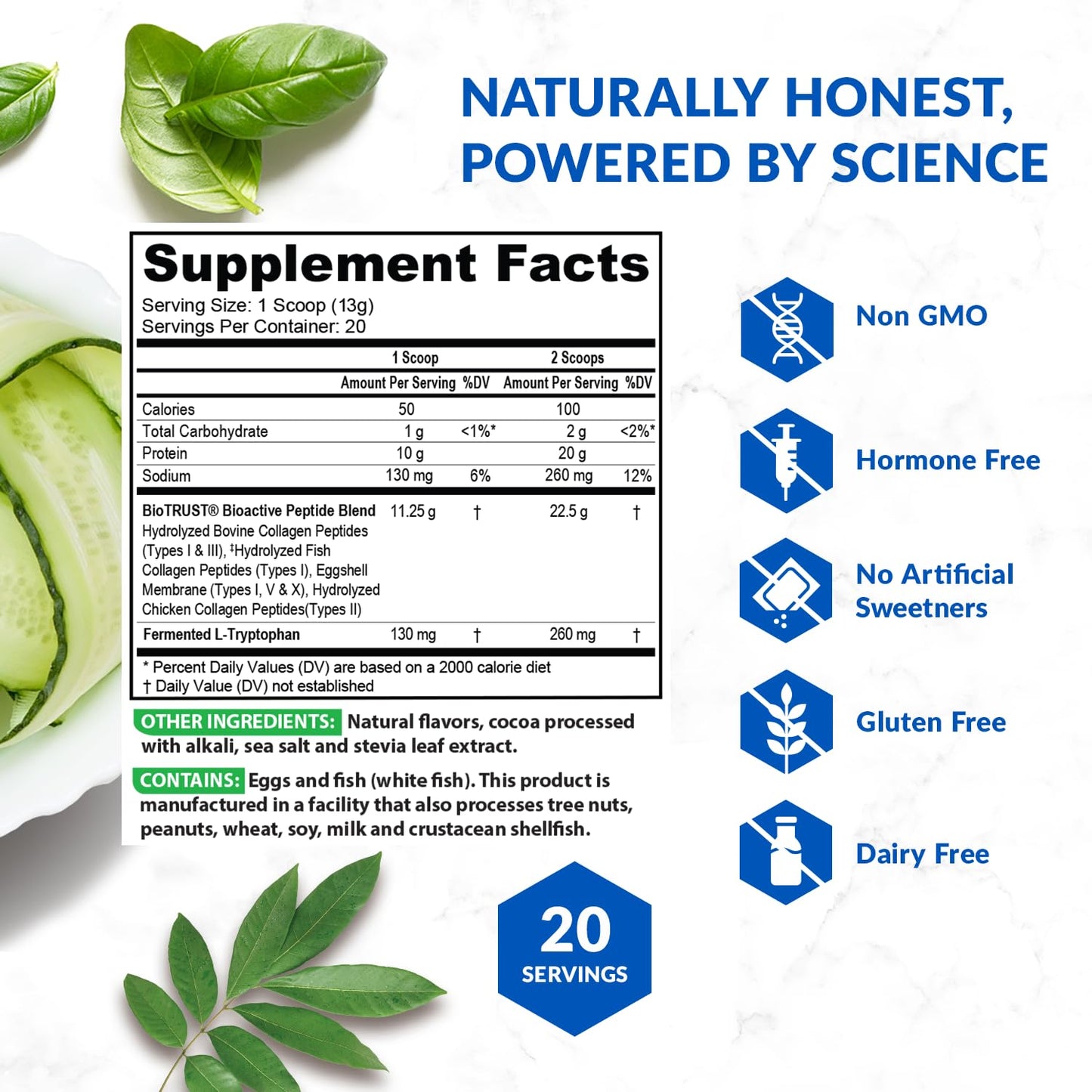 BioTrust Ageless Multi Collagen Peptides Powder – 5 Types (I, II, III, V, X) – Chocolate Collagen Powder for Women & Men – Hydrolyzed Protein – Grass Fed Beef, Fish, Chicken, Eggshell Membrane - Maple Wellness Supplements