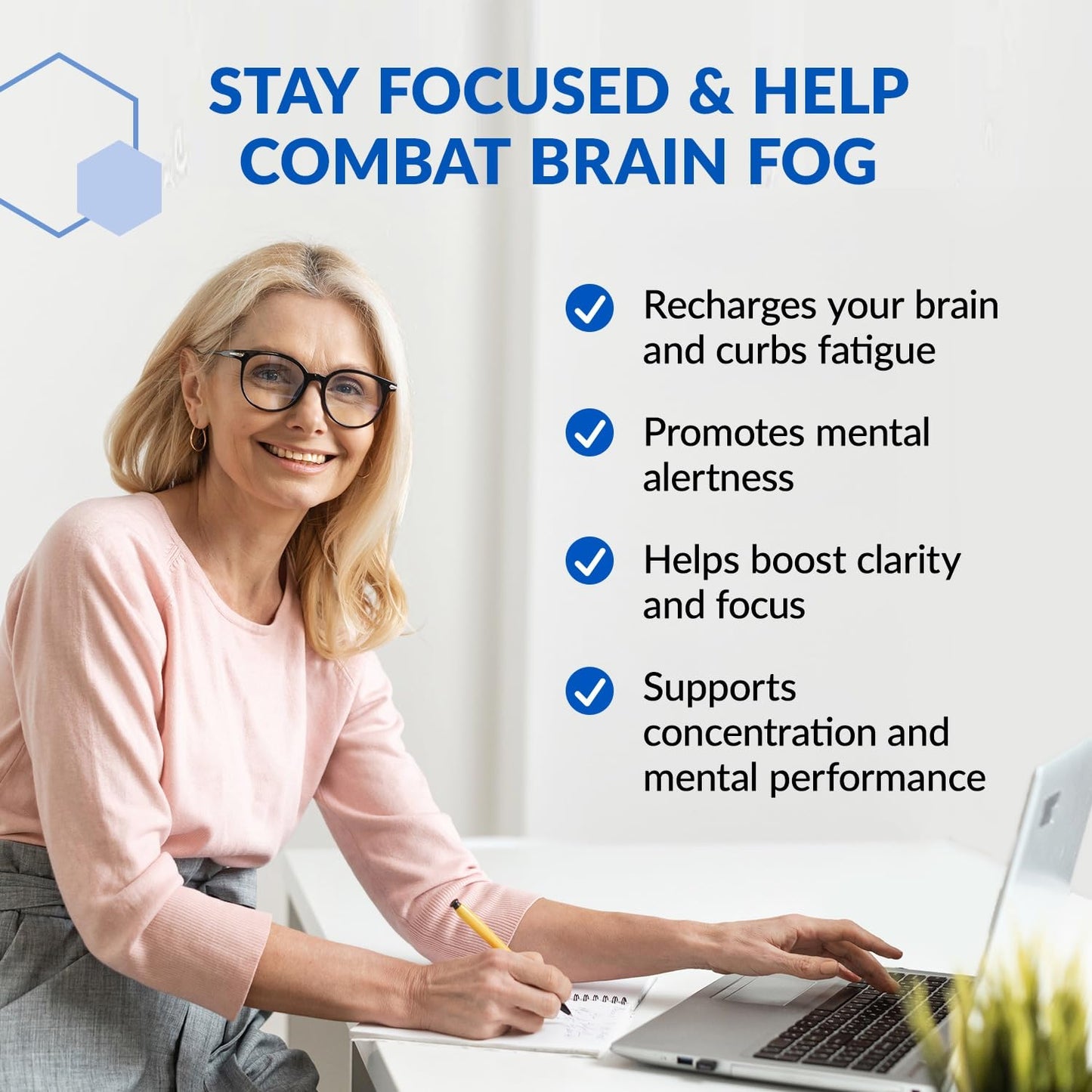 BioTrust Brain Bright – Daily Nootropic Boost for Focus, Concentration, Mental Clarity – Caffeine Free Nootropics Brain Support Supplement – Thai Ginger, Ginkgo, Folate, L-Theanine – 30 Servings - Maple Wellness Supplements