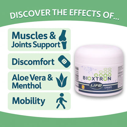 Bioxtron Life Cream Natural AFA Stem Cell Supplement 2 oz - Joint Pain - Muscle Pain - Fatigue - Maple Wellness Supplements