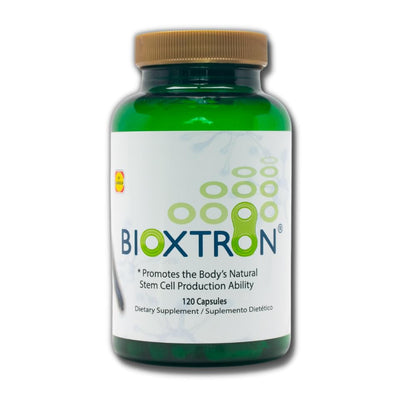 Bioxtron Natural AFA Stem Cell Supplement - Joint Support & Muscle Pain - Immune System Support - Natural Blue Green Algae Spirulina - 120 Caps - Maple Wellness Supplements