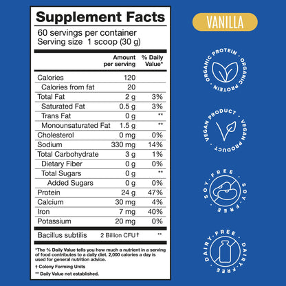 BIRDMAN Falcon Vegan Protein Powder Organic, Stevia & Sugar Free, Plant Based Protein - Maple Wellness Supplements