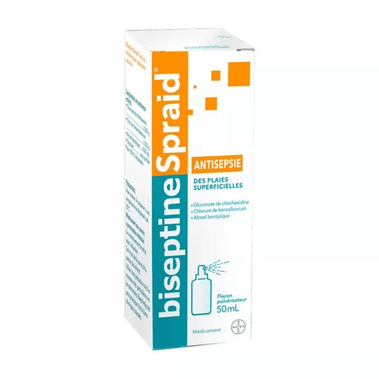 Biseptinespraid solution for skin application 50ml - Maple Wellness Supplements