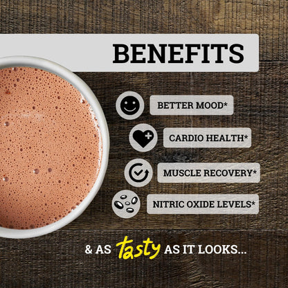 Black Forest High Flavanol Cocoa Powder (1200mg Flavanols & Flavonoids Supplements)10X More Flavanols (Epicatechin) Than Cocoa & 600mg of Epicatechin Supplement - Maple Wellness Supplements