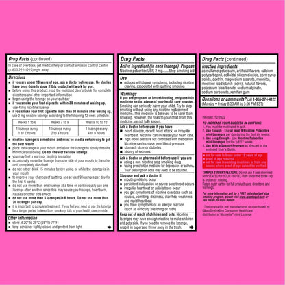 Blip NRT Nicotine Lozenge Mini's - 2mg Mint Flavor (27 Count) - Help Quit Smoking Aid, Reduce Cravings - Nicotine Replacement - Maple Wellness Supplements
