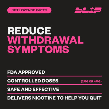 Blip NRT Nicotine Lozenge Mini's - 2mg Mint Flavor (27 Count) - Help Quit Smoking Aid, Reduce Cravings - Nicotine Replacement - Maple Wellness Supplements
