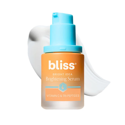 Bliss Vitamin C + Tri-Peptide Face Serum – Stabilized Vitamin C with Collagen-Boosting Peptide – Brightening Serum for Dark Spots - Maple Wellness Supplements