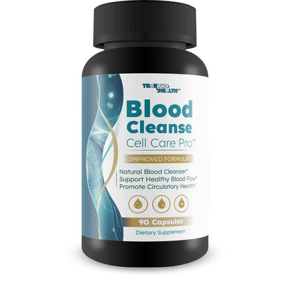 Blood Cleanse Cell Care Pro - Improved Formula - Our Best Blood Cleanse Detox - Cleanse Blood & Detox Body Cleanse - Full Body Cleanse - Sugar Detox Cleanse Pancreas Sweet Blood Cleanse Supplements - Maple Wellness Supplements