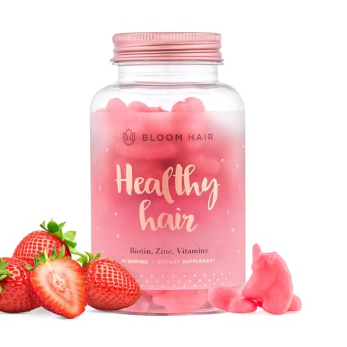 Bloom Hair Gummies for Faster Hair Growth & Biotin Vitamins for Rapid Hair Growth - Maple Wellness Supplements