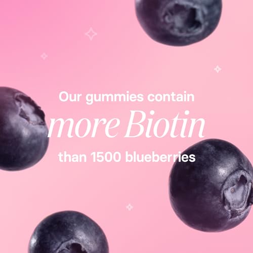 Bloom Hair Gummies for Faster Hair Growth & Biotin Vitamins for Rapid Hair Growth - Maple Wellness Supplements