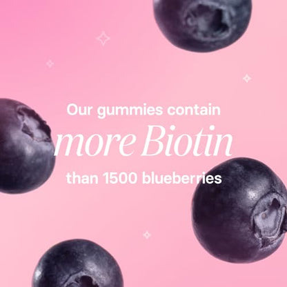Bloom Hair Gummies for Faster Hair Growth & Biotin Vitamins for Rapid Hair Growth - Maple Wellness Supplements