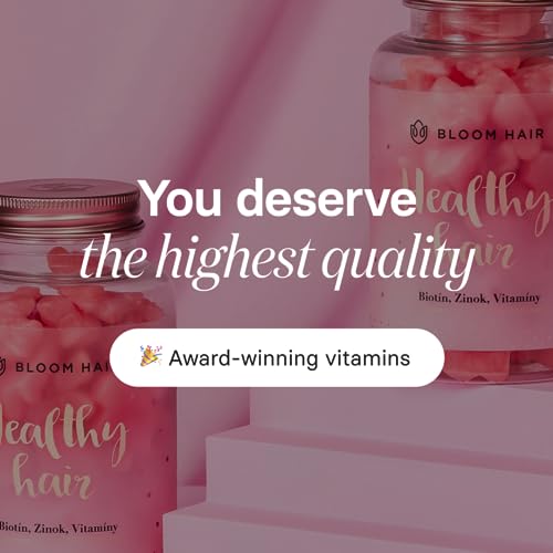 Bloom Hair Gummies for Faster Hair Growth & Biotin Vitamins for Rapid Hair Growth - Maple Wellness Supplements