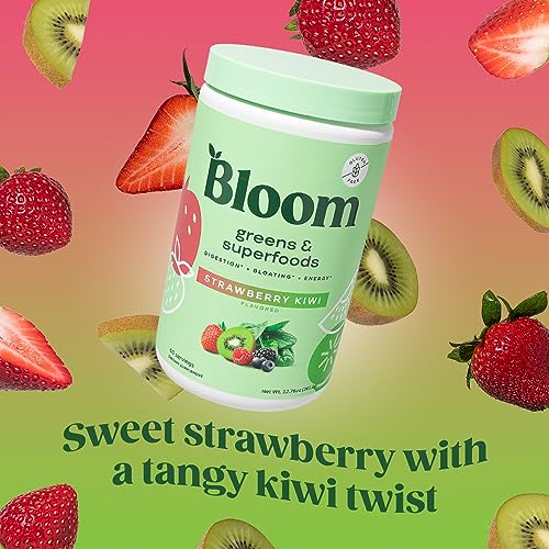 Bloom Nutrition Greens and Superfoods Powder for Digestive Health, Greens Powder - Maple Wellness Supplements