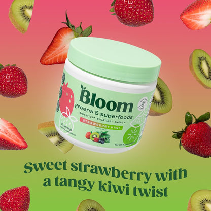 Bloom Nutrition Greens and Superfoods Powder for Digestive Health, Greens Powder - Maple Wellness Supplements