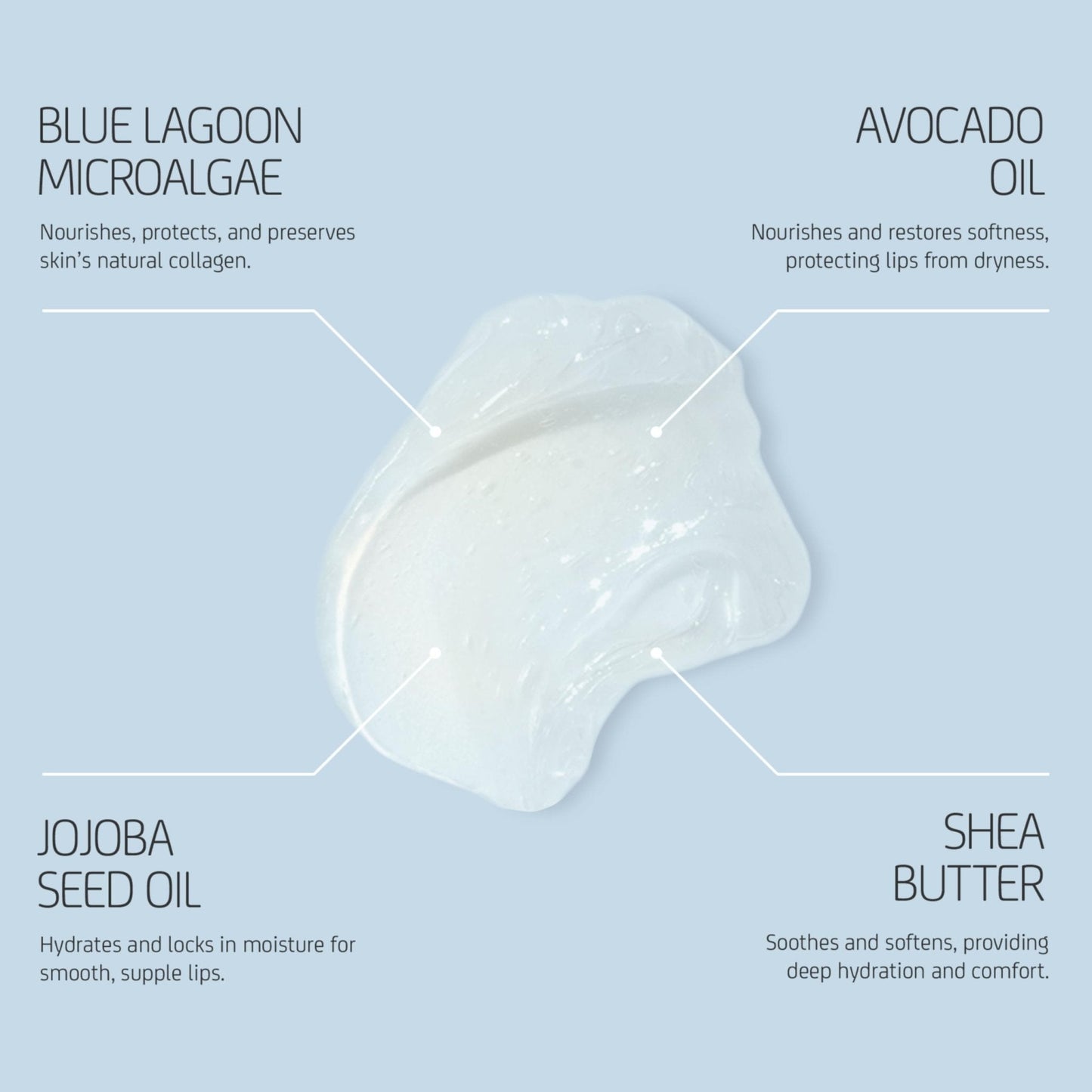 Blue Lagoon Skin Science - Natural Nourishing + Plumping Lip Balm | Sustainable - Maple Wellness Supplements