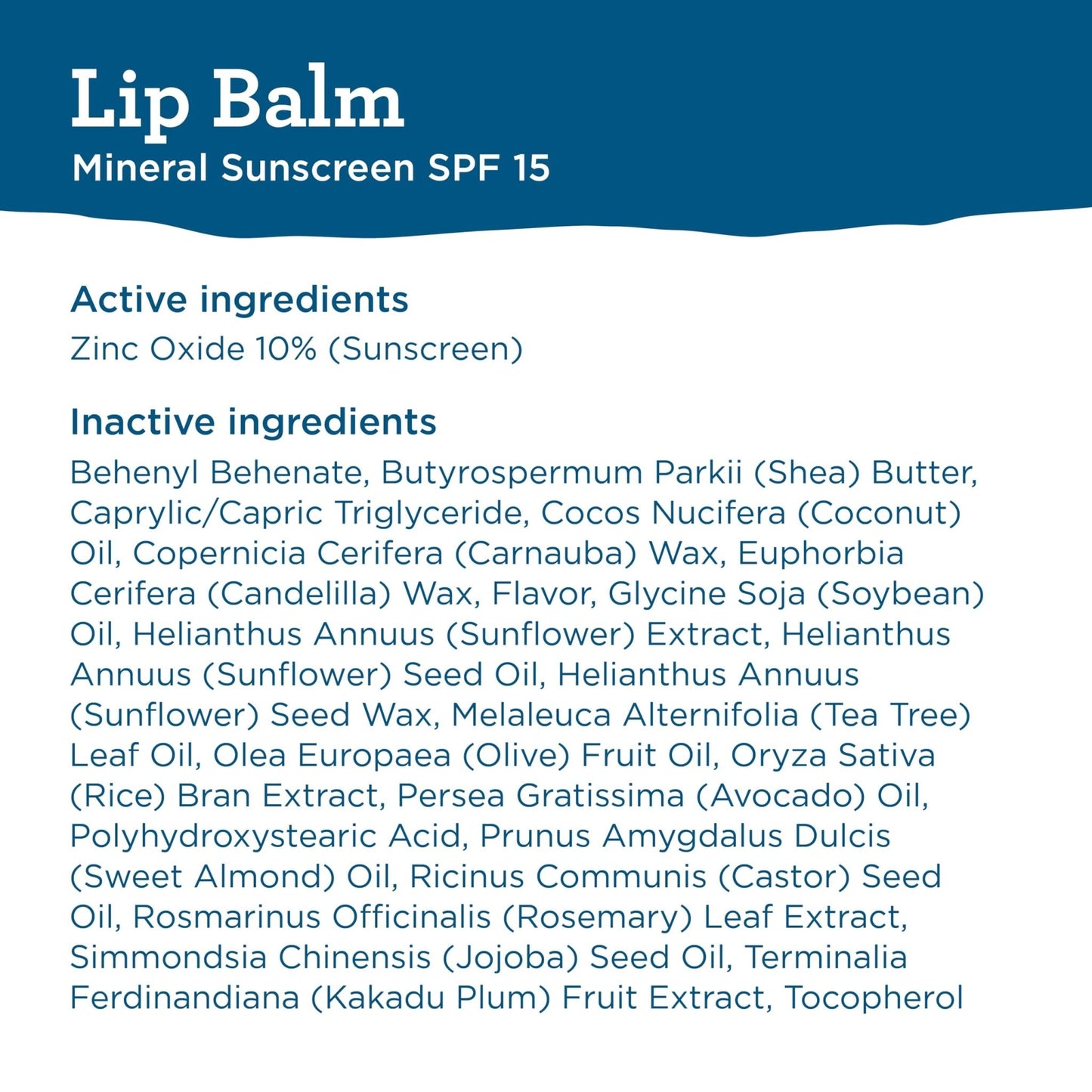 BLUE LIZARD Mineral SPF 15 Lip Balm, 3-Pack: Broad Spectrum Sun Protection, Natural Coconut Flavor, 8 Natural Oils - Maple Wellness Supplements