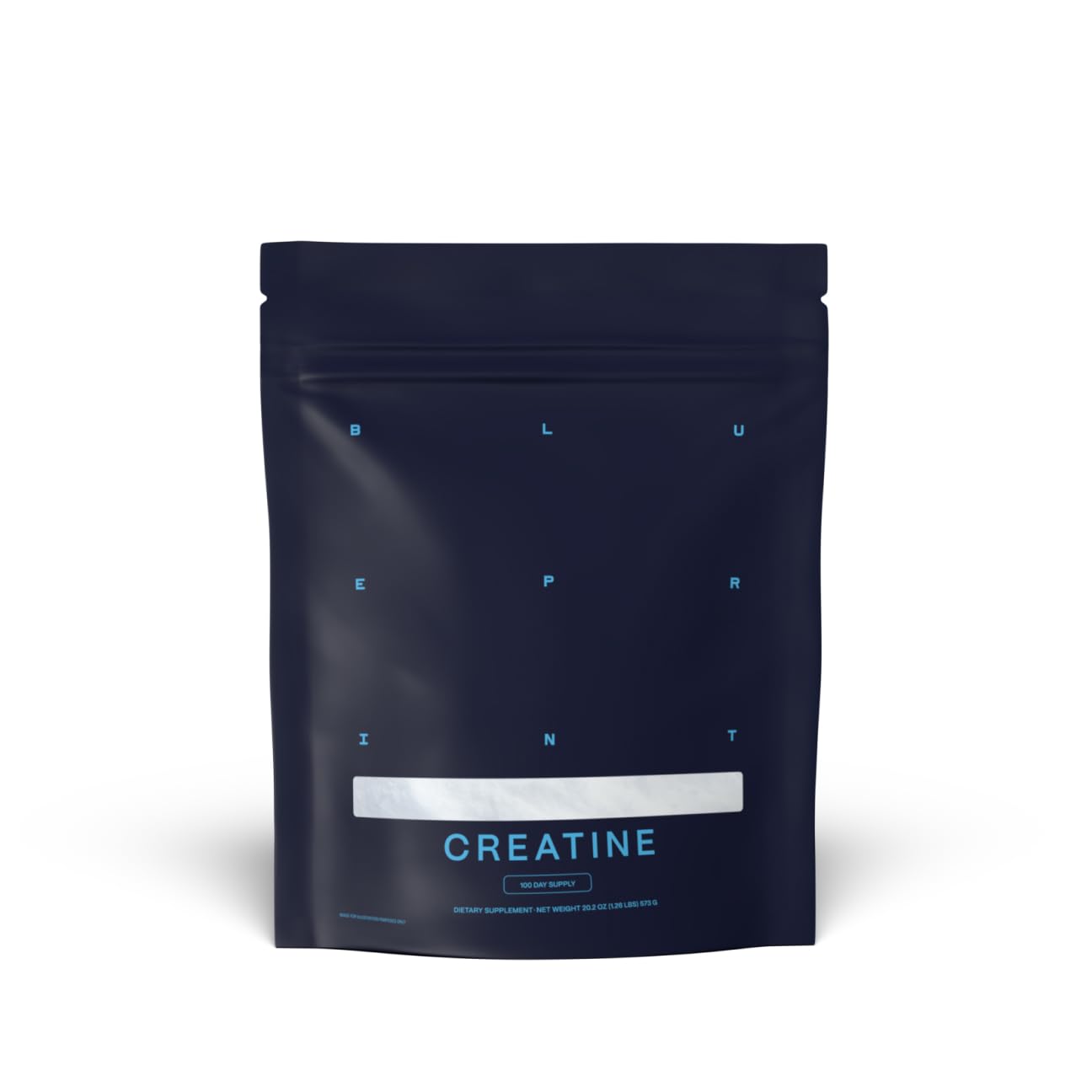 Blueprint Bryan Johnson Creatine Monohydrate Powder – Amino Acid Powder - Supplement Supports Muscle Growth, Recovery, Strength & Focus – Unflavored Creatine for Women & Men – 5g Dose – 100 Servings - Maple Wellness Supplements