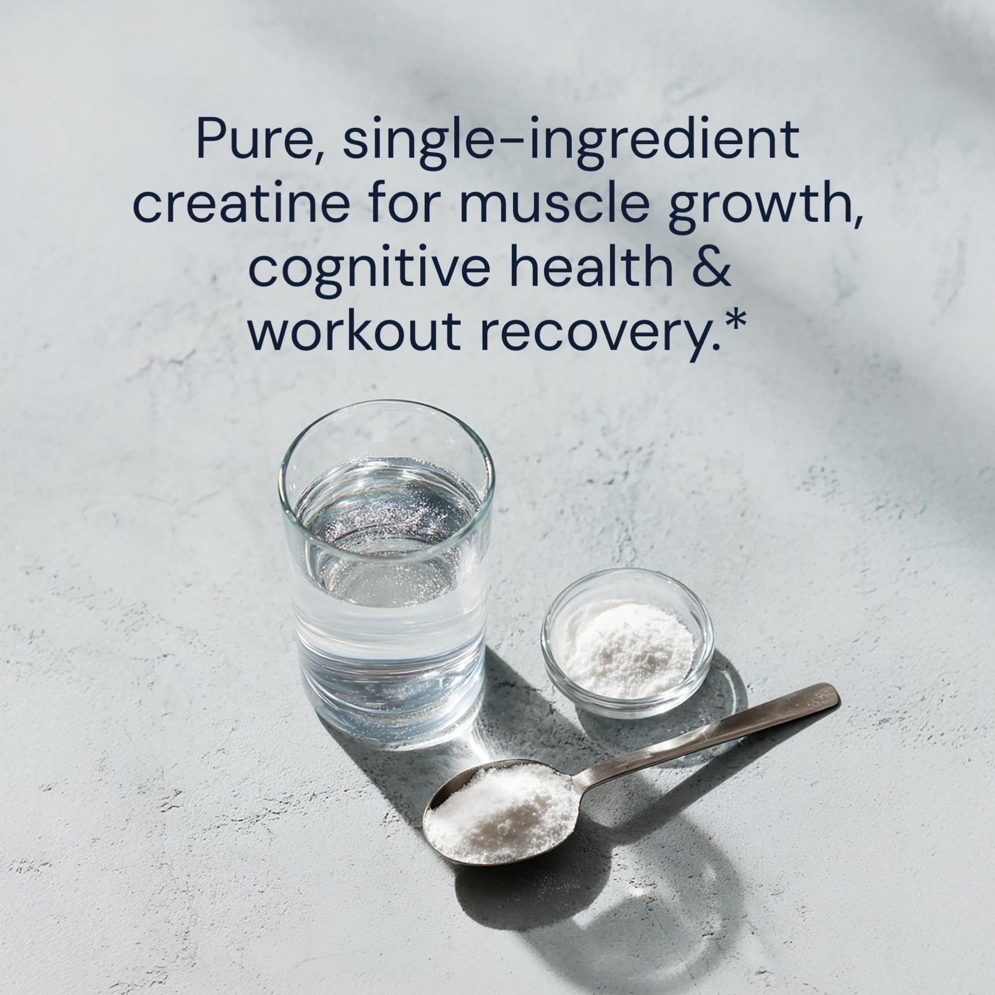 Blueprint Bryan Johnson Creatine Monohydrate Powder – Amino Acid Powder - Supplement Supports Muscle Growth, Recovery, Strength & Focus – Unflavored Creatine for Women & Men – 5g Dose – 100 Servings - Maple Wellness Supplements