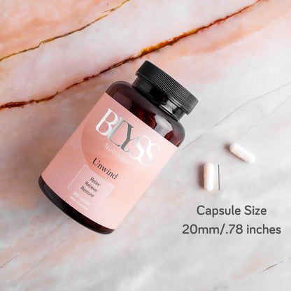 BLYSS Nutrition Magnesium Bisglycinate Capsules for Women - 200mg Chelated Glycinate Magnesium Supplement - Natural Supplements to Support Sleep, - Maple Wellness Supplements