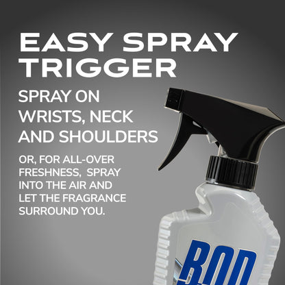 BOD man Fragrance Body Spray, Iconic, 8 fl oz - Maple Wellness Supplements