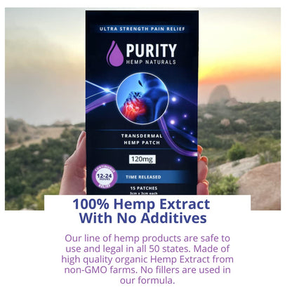 Body Discomfort Patch 120 mg - 15 ct (8 mg ea.) Lasts 24 Hours. Sweat & Water Resistant. Convenient & Discreet. For Use On Any Part Of The Body. Plant-Based Extended-Release Patch - Maple Wellness Supplements