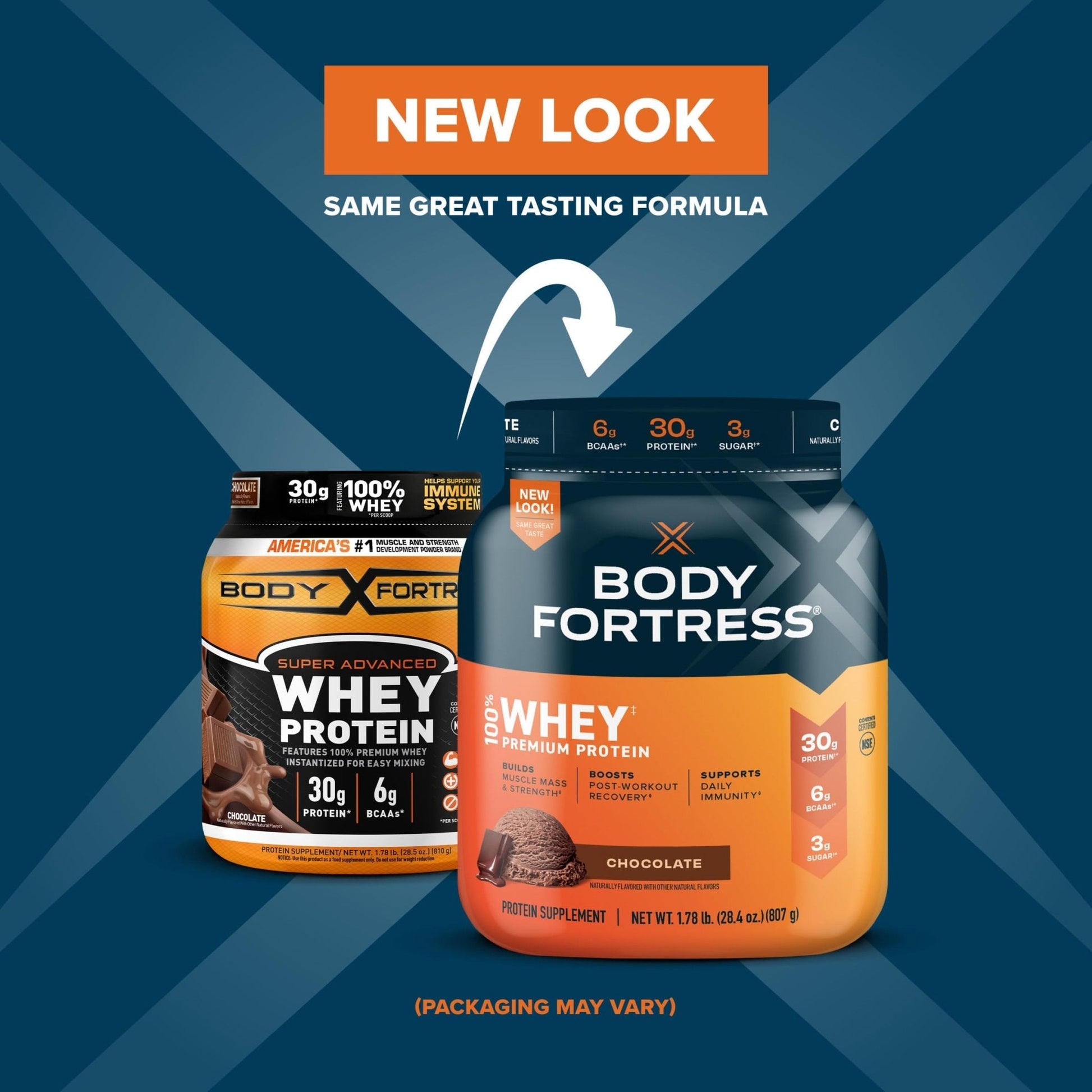 Body Fortress Super Advanced Isolate Protein, Chocolate Protein Powder Supplement - Maple Wellness Supplements