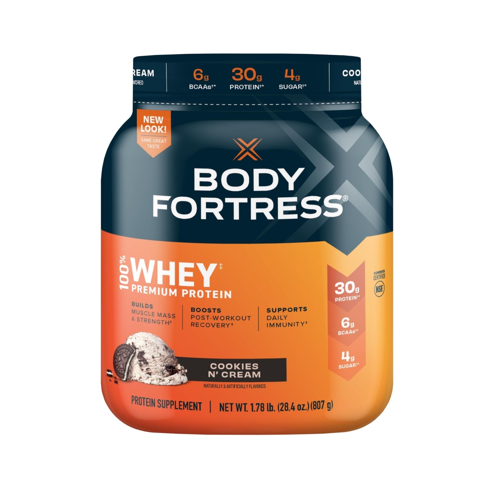 Body Fortress Super Advanced Isolate Protein Powder, Gluten Free, Vanilla Creme Flavored - Maple Wellness Supplements